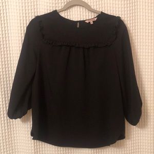 xs black juicy couture blouse